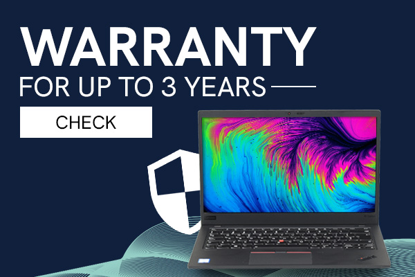 Warranty up to 3 years