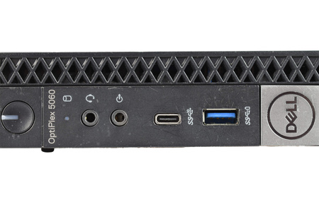 Dell OptiPlex 5060 Micro Computer with i5-8500T, 16 GB RAM, 512 GB SSD, Intel UHD Graphics 630, and Windows 11 Pro