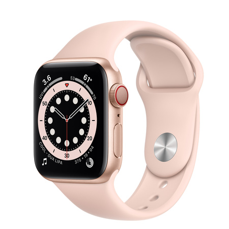 Apple Watch Series 6 40mm LTE Gold ALU Pink Sand Refurbished