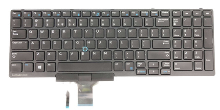 Klawiatura US QWERTY do Dell  + ramka Dell Latitude E5570