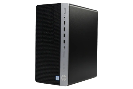 HP Prodesk 600 G5 Mini Tower Computer: i5-9500, 16 GB, 256 GB SSD, Intel UHD Graphics 630, Windows 11 Pro