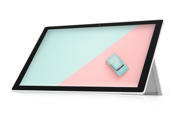 Tablet Microsoft Surface Pro 7+ (1961) (LTE) 12.3" Platynowy i5-1135G7 16 GB | 256 GB SSD | Windows 11 Pro| Klasa Economy
