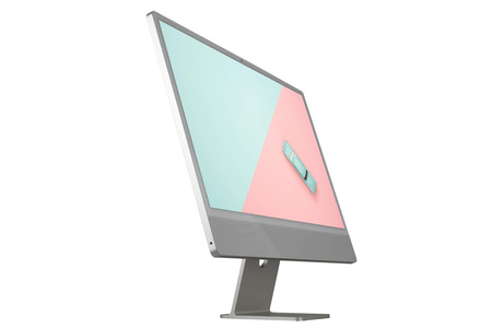 24-calowy AIO Apple iMac 2021 (A2438) Retina 4.5K M1 16|512 GB  OS Tahoe Srebrny