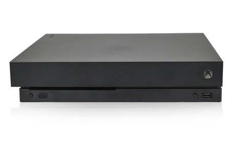 Konsola Microsoft Xbox One X 1TB Black (1787) + kabel zasilający + HDMI