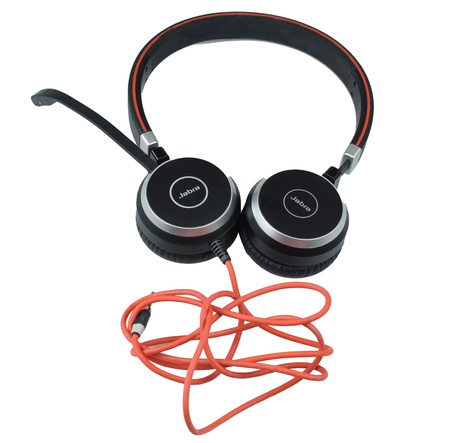 Jabra Evolve 40 corded headphones with microphone + ENC010 control unit