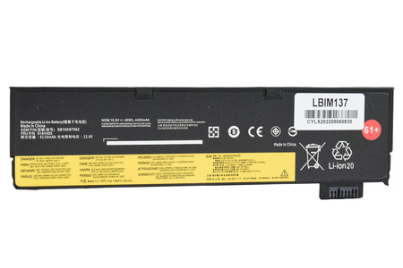 NOWA BATERIA zewnętrzna do Lenovo T470 T480 T580