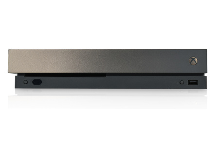 Konsola Microsoft Xbox One X 1TB Gold Rush  (Model 1787) + kabel zasilający + kabel HDMI