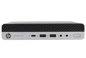 HP ProDesk 600 G5 Micro Computer with i5-9500T, 16 GB RAM, 256 GB SSD, Intel UHD Graphics 630, and Windows 11 Pro