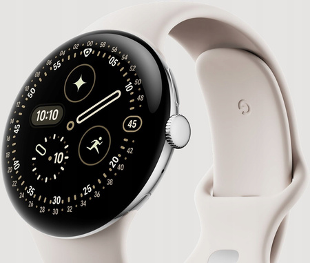 Smartwatch Google Pixel Watch 4 Beżowy Wi-Fi 45 mm (GA09308-EU)