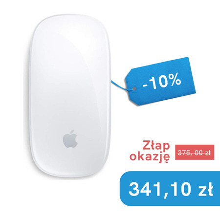 Myszka bezprzewodowa Apple Magic Mouse (A1657) biała