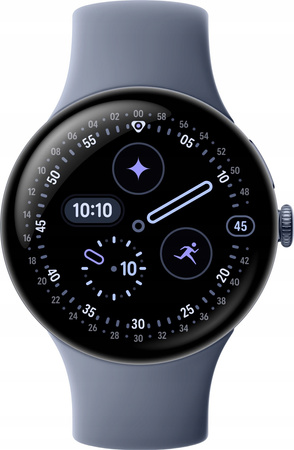 New Google Pixel Watch 4 Smartwatch, Gray, Wi-Fi, 45 mm, Wear OS (GA10850-EU)