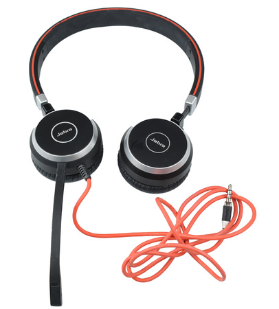 Jabra Evolve 40 corded headphones with microphone + ENC010 control unit