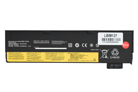 NOWA BATERIA zewnętrzna do Lenovo T470 T480 T580