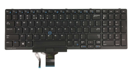 Klawiatura US QWERTY do Dell  + ramka Dell Latitude E5570