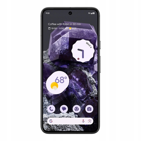Google Pixel 8 Smartphone, 8 GB / 256 GB, 6.2", 5G, Black
