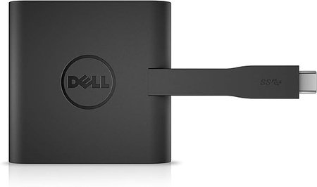 Nowy przejściówka/adapter do laptopa Dell DA200 USB-C do HDMI/VGA/USB/RJ-45