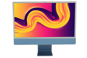 24-calowy AIO Apple iMac 2021 (A2438) Retina 4.5K M1 16|512 GB  OS Tahoe Niebieski