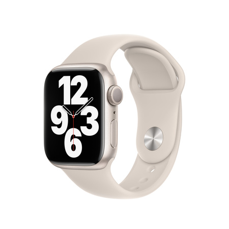 Apple Watch Series 7 45mm GPS Starlight Aluminum/Starlight Sport Band